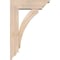 Ekena Millwork Thorton Traditional Smooth Bracket w/ Offset Brace, Douglas Fir, 5 1/2"W x 16"D x 24"H BKT0604X16X24THR01SDF - alternate 2